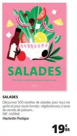 Hachette pratique - salades