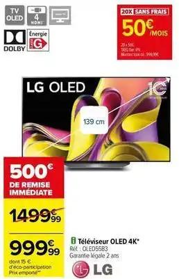 Lg - téléviseur oled 4k