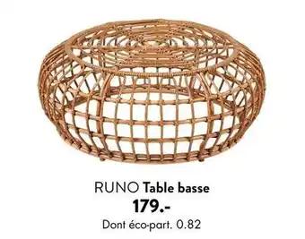 Runo - table basse