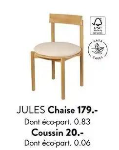 Jules - chaise