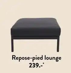 Repose pied lounge