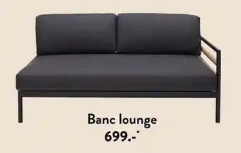 Banc lounge