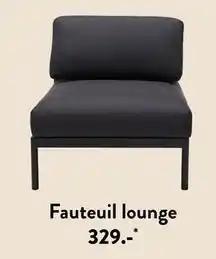 Fauteuil lounge