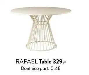 Rafael - table
