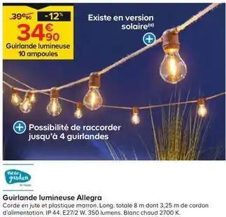 Guirlande lumineuse allegra