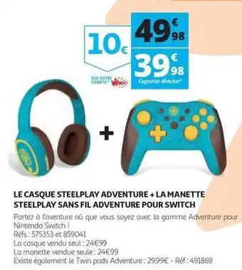 Promotion Exclusives de Steelplay : Découvrez l'Offre incontournable