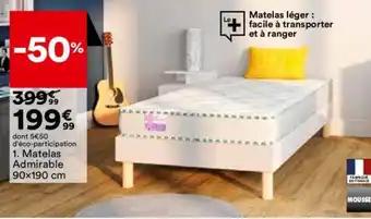 Matelas Admirable 90x190 cm