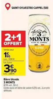 3 monts - bière blonde