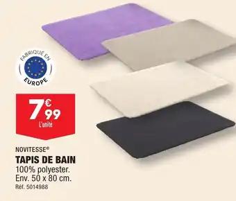 NOVITESSE® TAPIS DE BAIN