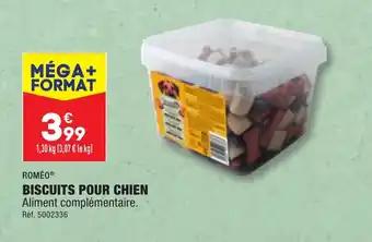 ROMÉO® BISCUITS POUR CHIEN