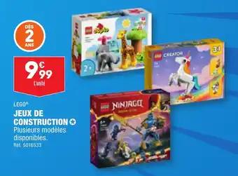 LEGO® JEUX DE CONSTRUCTION ✪