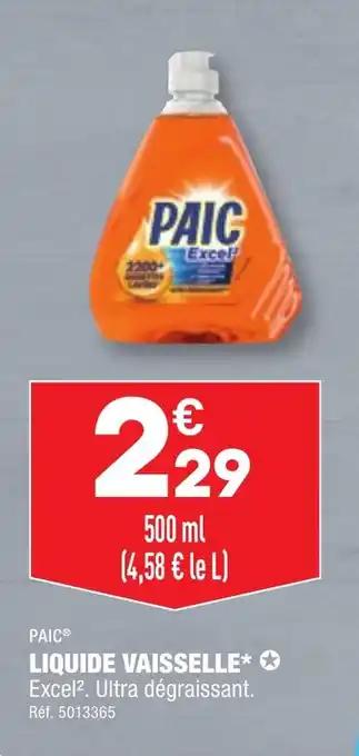 PAIC® LIQUIDE VAISSELLE*