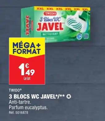 TWIDOⓇ 3 BLOCS WC JAVEL*/** *