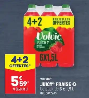 VOLVIC® JUICYⓇ FRAISE