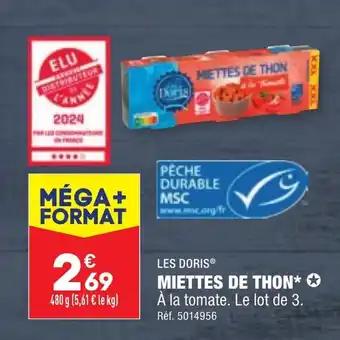 LES DORIS MIETTES DE THON