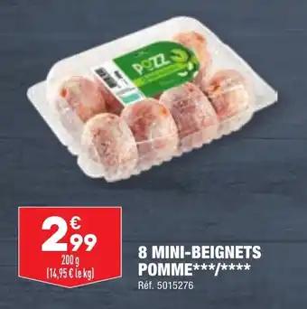 8 MINI-BEIGNETS POMME***/****