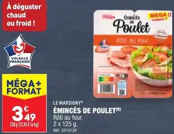 ÉMINCÉS DE POULET(B)