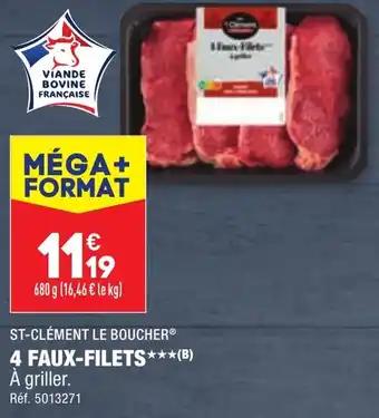 4 FAUX-FILETS***(B)