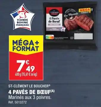 4 PAVÉS DE BŒUF(A)