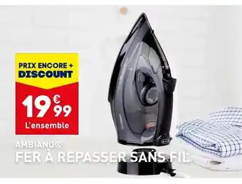 FER À REPASSER SANS FIL