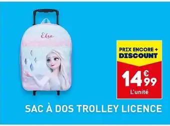 SAC À DOS TROLLEY LICENCE