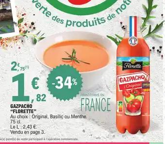 GAZPACHO "FLORETTE"