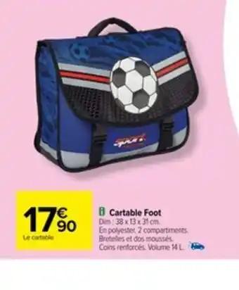 B Cartable Foot