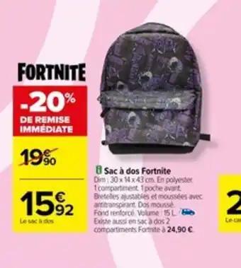 Sac à dos Fortnite