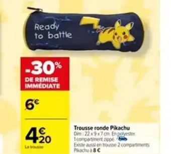 Trousse ronde Pikachu
