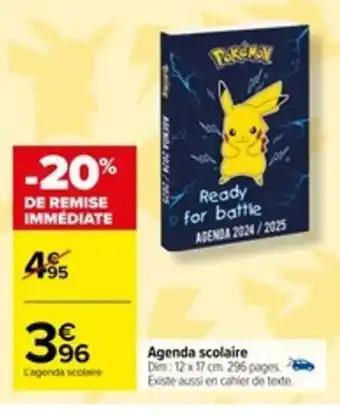 Agenda scolaire