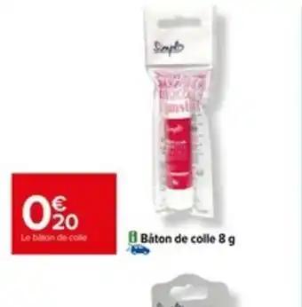 Bâton de colle & g