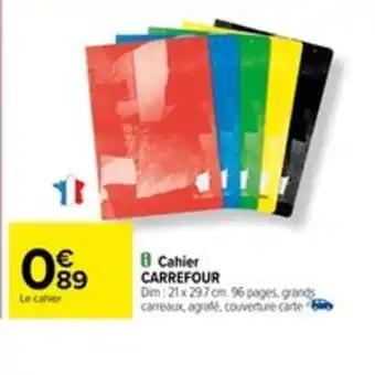 B Cahier CARREFOUR
