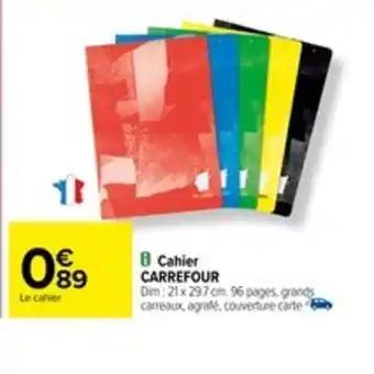 B Cahier CARREFOUR