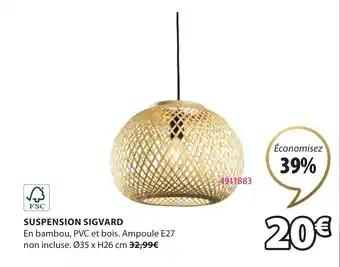 SUSPENSION SIGVARD
