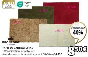 TAPIS DE BAIN KARLSTAD