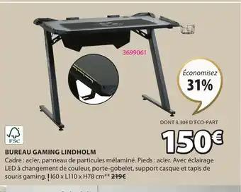 BUREAU GAMING LINDHOLM