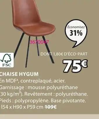 CHAISE HYGUM