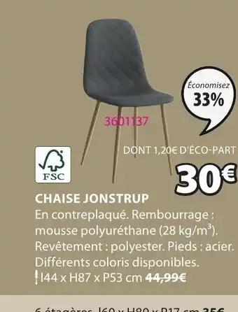 CHAISE JONSTRUP