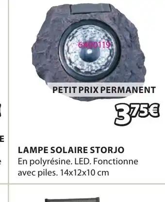 LAMPE SOLAIRE STORJO