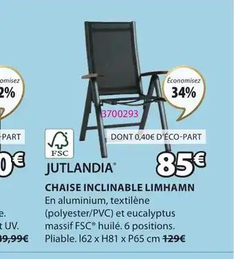 CHAISE INCLINABLE LIMHAMN