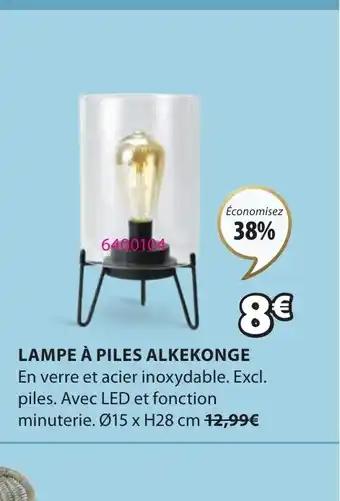 LAMPE À PILES ALKEKONGE