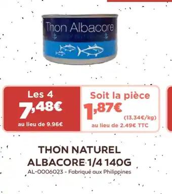 THON NATUREL ALBACORE