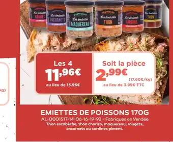 EMIETTES DE POISSONS