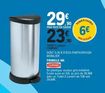 POUBELLE 40L