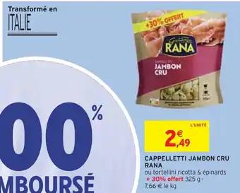 RANA CAPPELLETTI JAMBON CRU