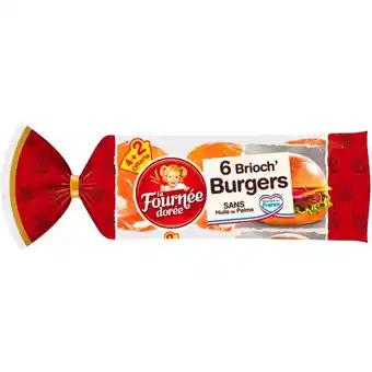 6 Brioch' Burgers La Fournée Dorée