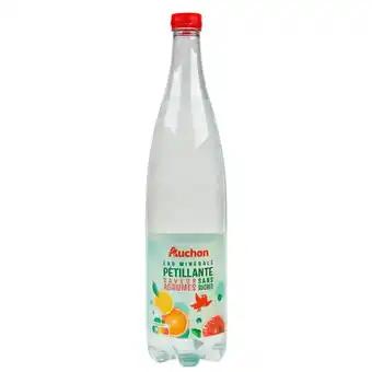 Eau Minérale Pétillante Saveur Agrumes Auchan