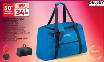 Delsey - sac de voyage pliable nomade