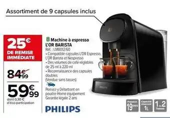 Philips - machine à espresso l'or barista