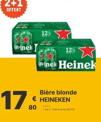 Bière blonde HEINEKEN